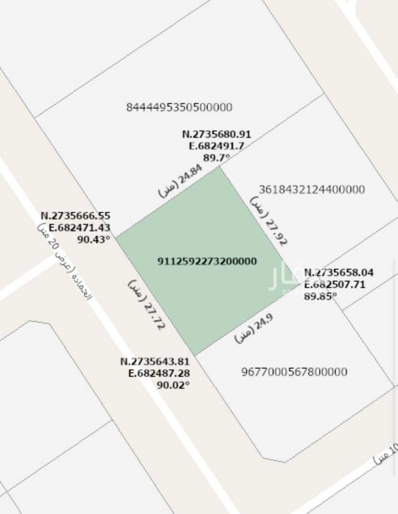 land in Al Manar, Riyadh 2