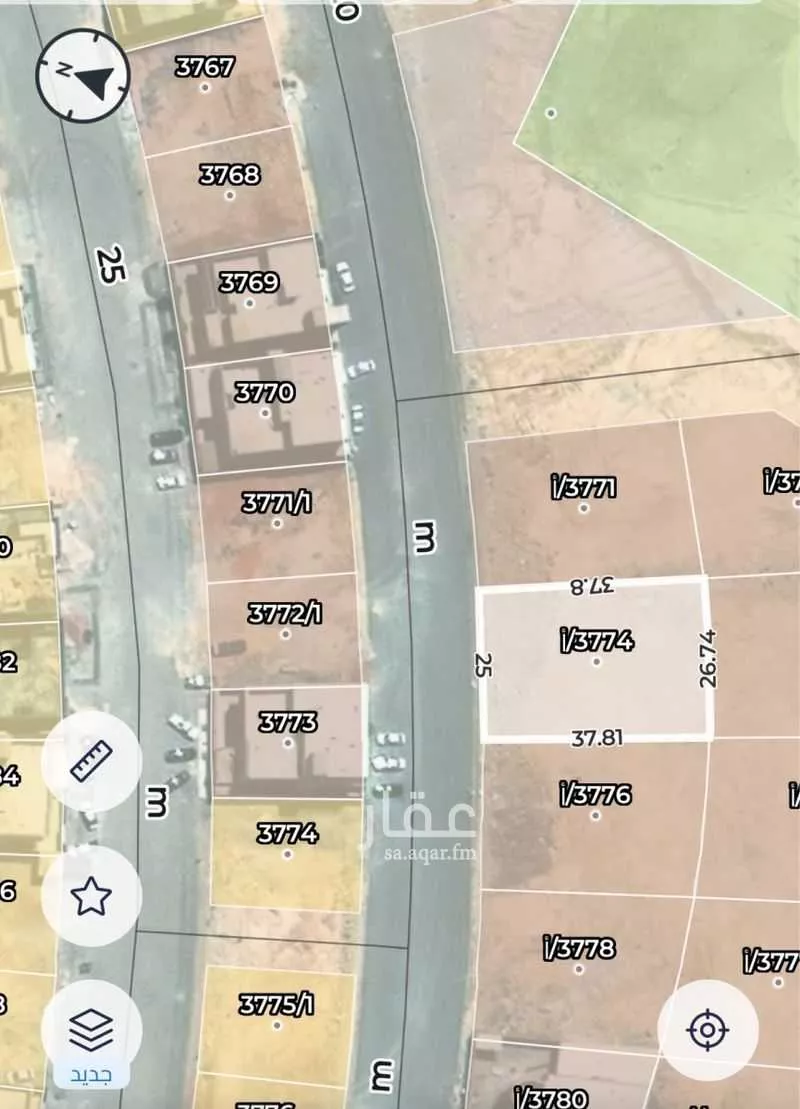 أرض 979 م² في المهدية 4