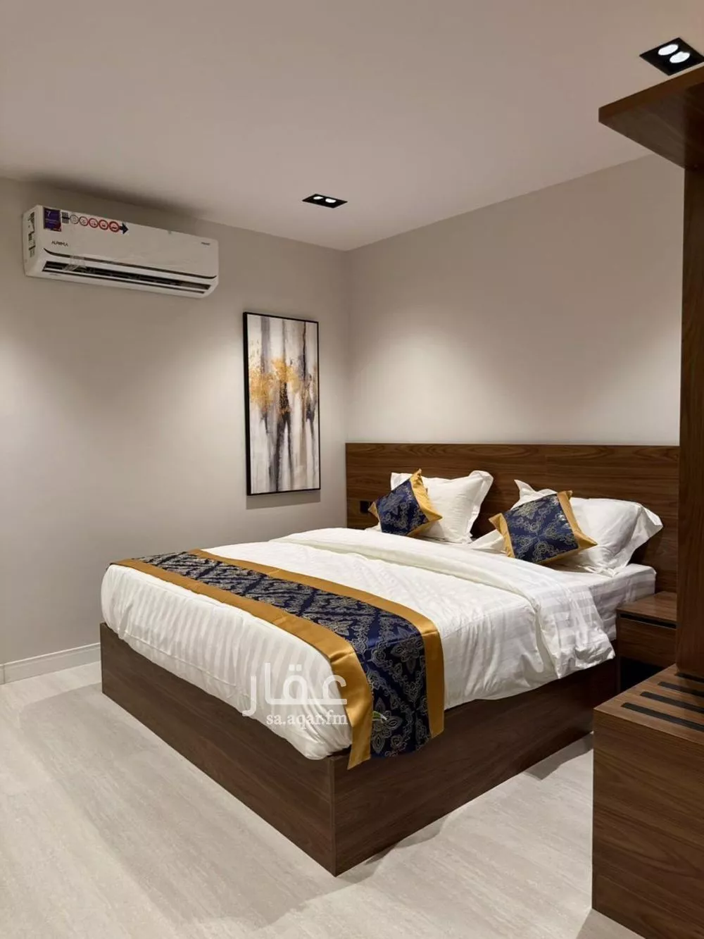 شقة 1 غرف في العقيق 6