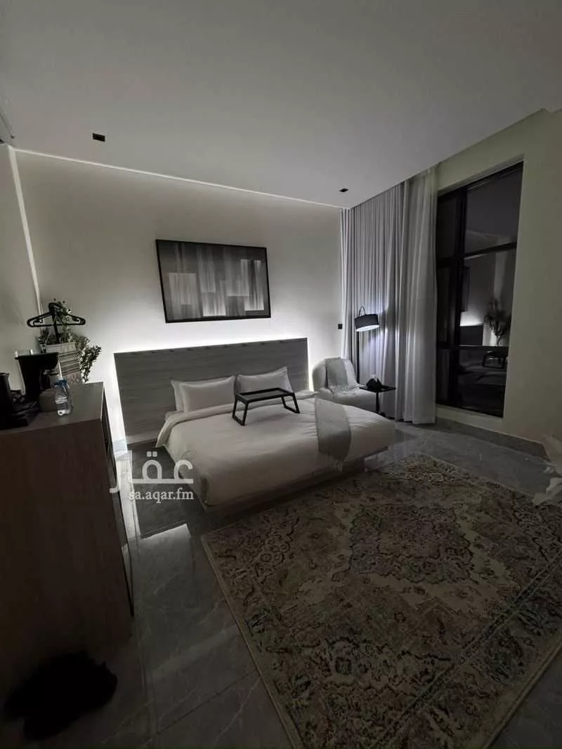 شقة 1 غرف في النرجس 8