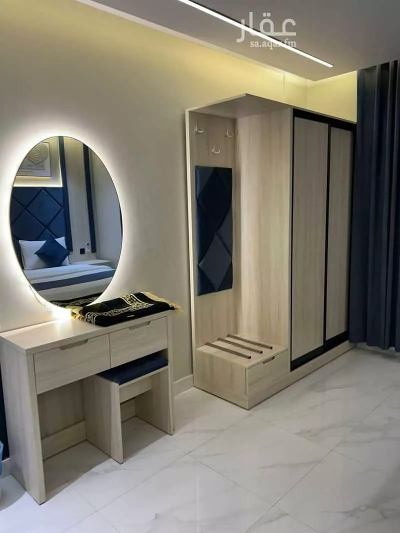 شقة 1 غرف في الورود 4