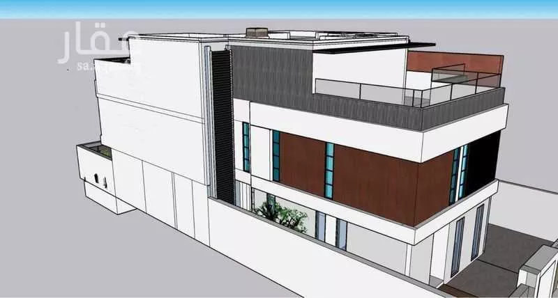 فيلا 6 غرف في الملك فهد 7