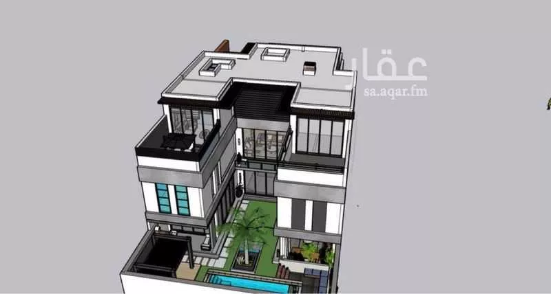 فيلا 6 غرف في الملك فهد 8