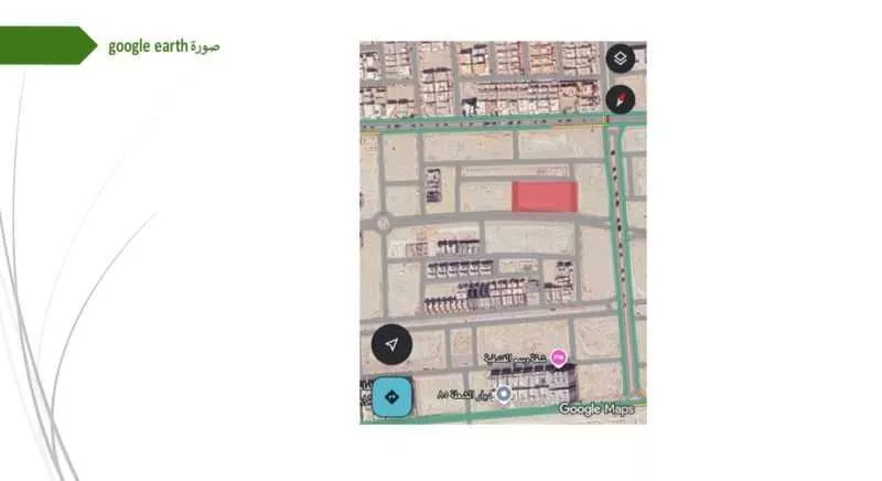 أرض 612 م² في الشعلة 2