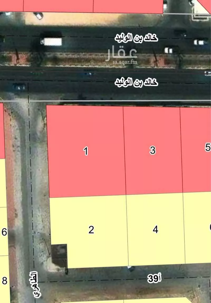 أرض 2621 م² في الراكة الجنوبية 5
