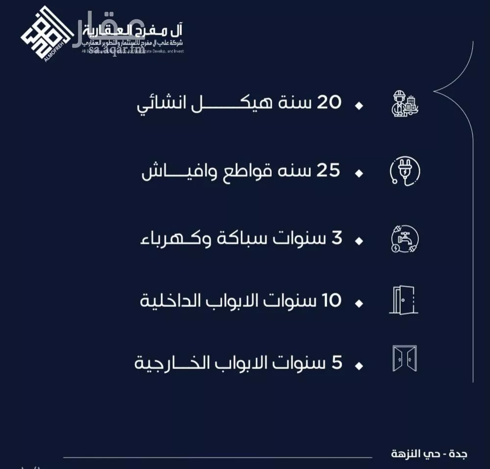 شقة 2 غرف في النزهة 4