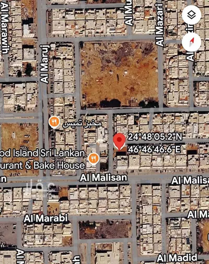 أرض 625 م² في اليرموك 2