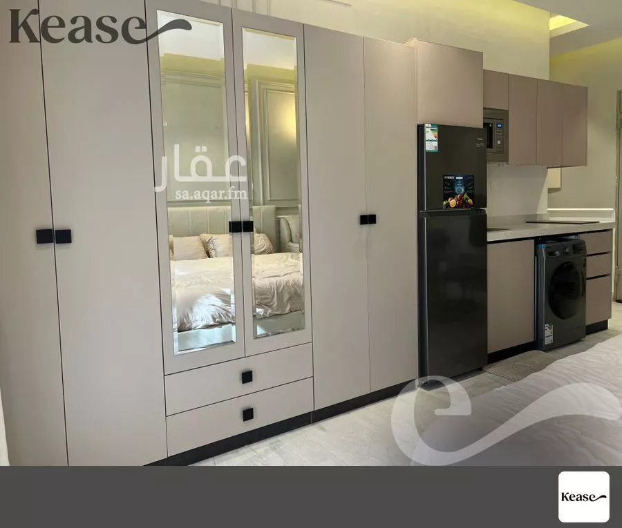 شقة 1 غرف في الورود 8