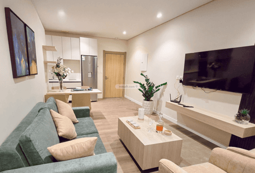 شقة 1 غرف في الملقا 13