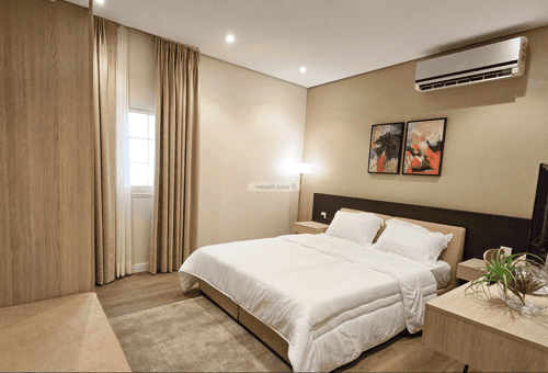 شقة 1 غرف في الملقا 14