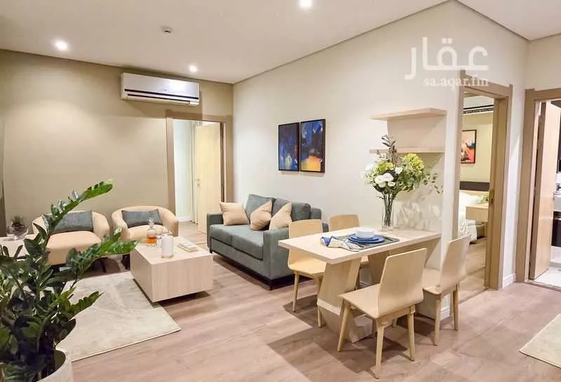 شقة 1 غرف في الملقا 9