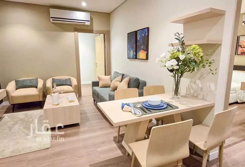 شقة 1 غرف في الملقا 10