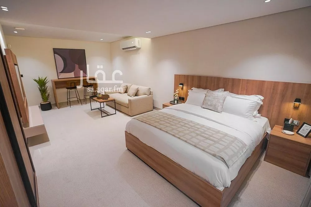 شقة 1 غرف في الملقا 5