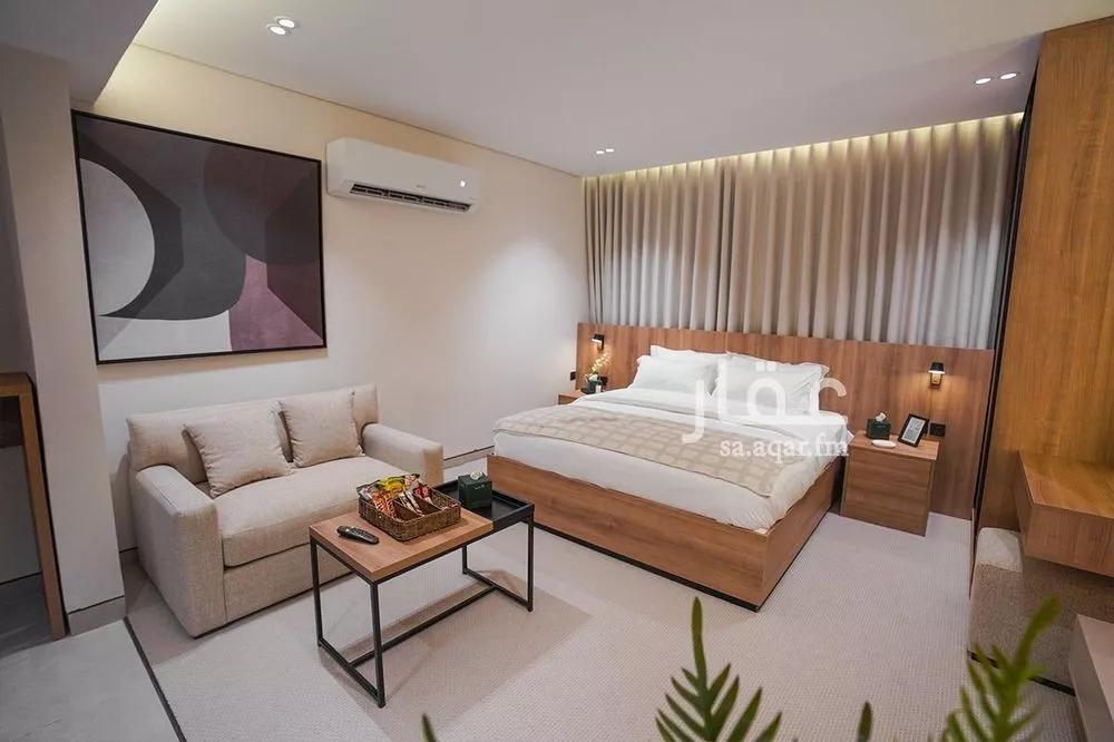 شقة 1 غرف في الملقا 2