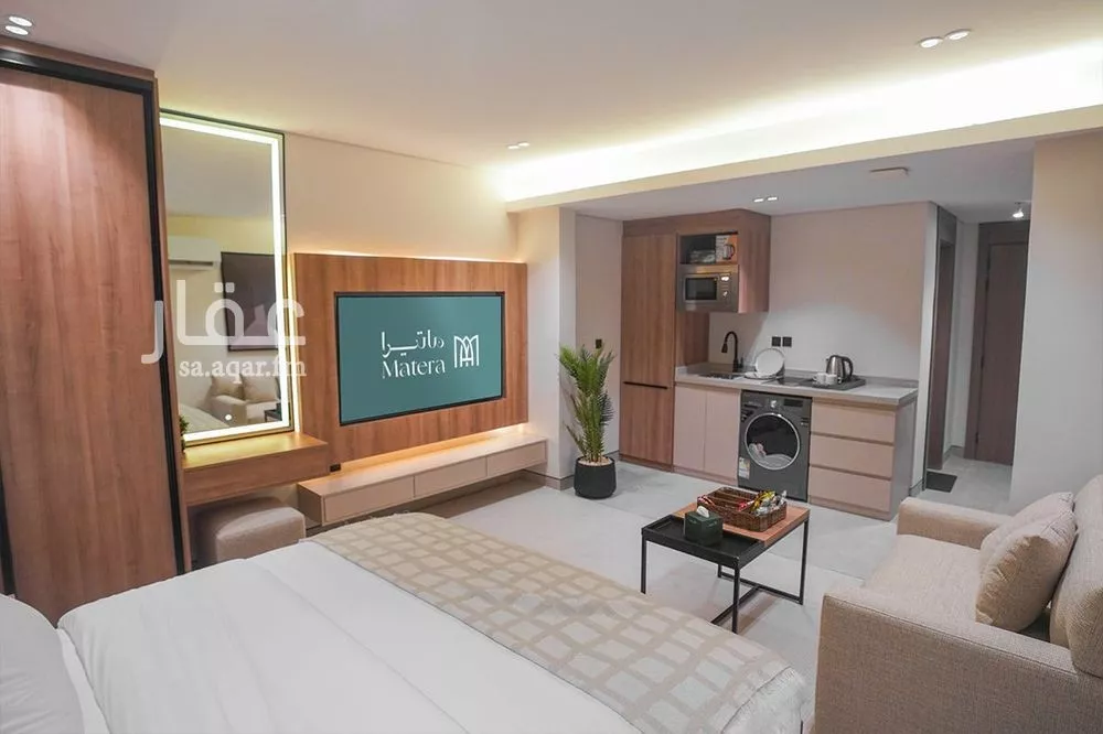 شقة 1 غرف في الملقا 4