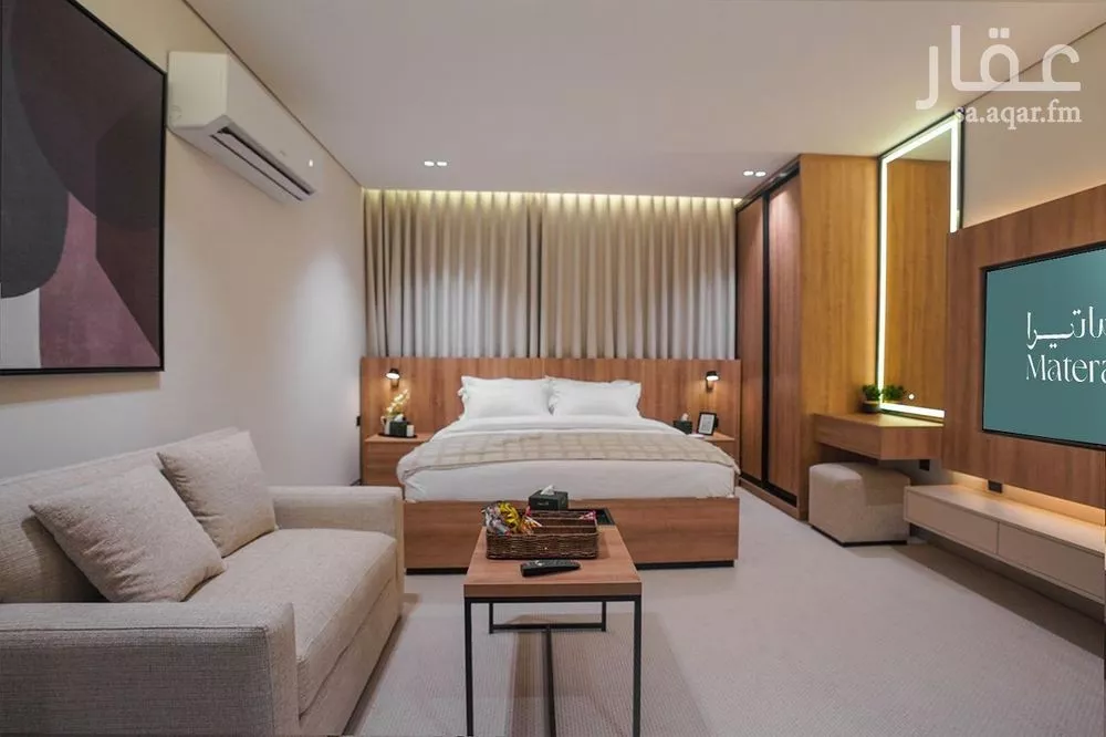 شقة 1 غرف في الملقا 5