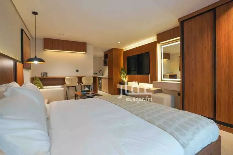 شقة 1 غرف في العقيق 3