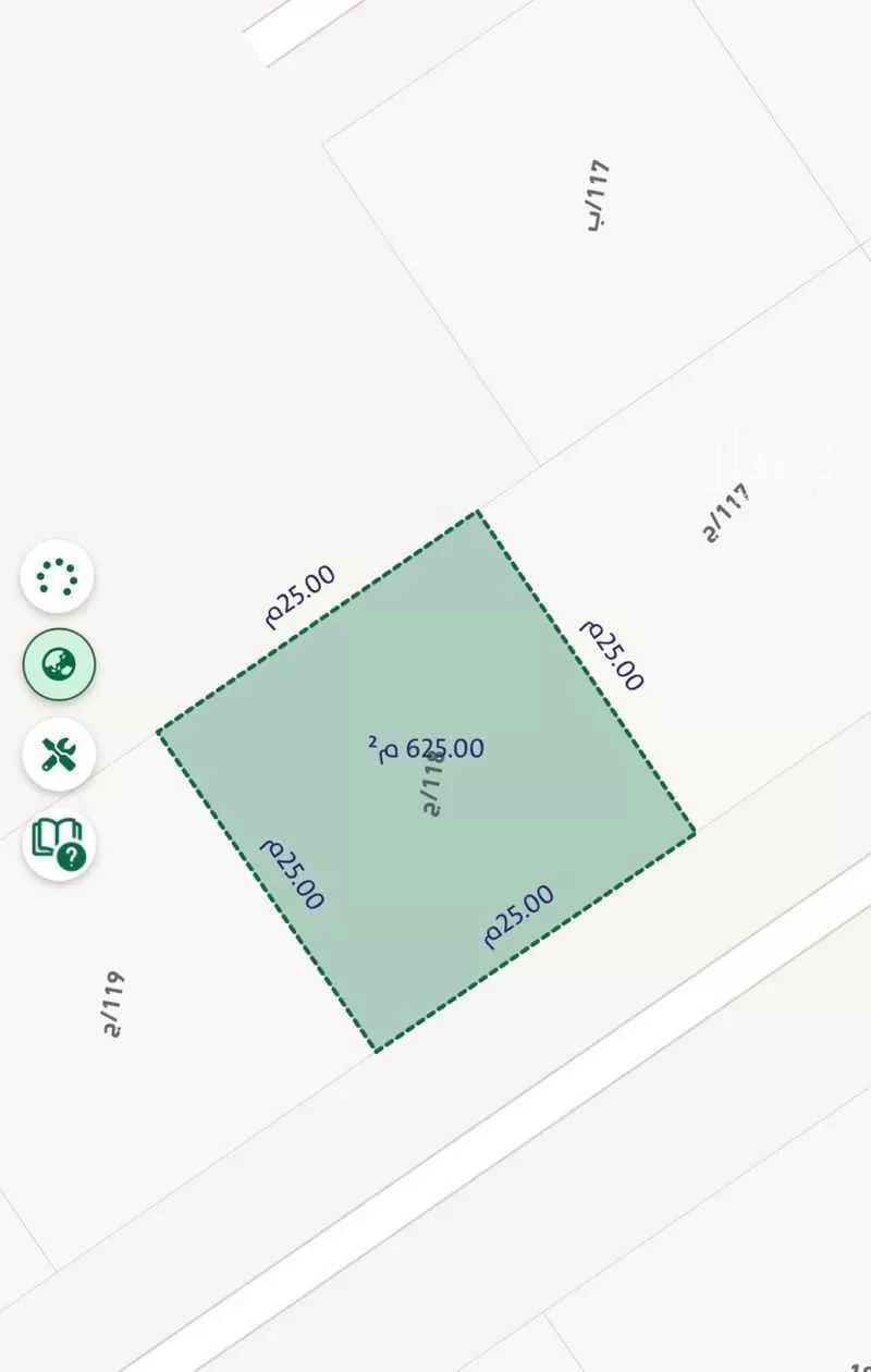 أرض 625 م² في ظهرة لبن 2