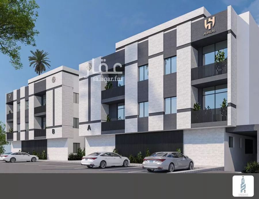 شقة 3 غرف في الندى 3