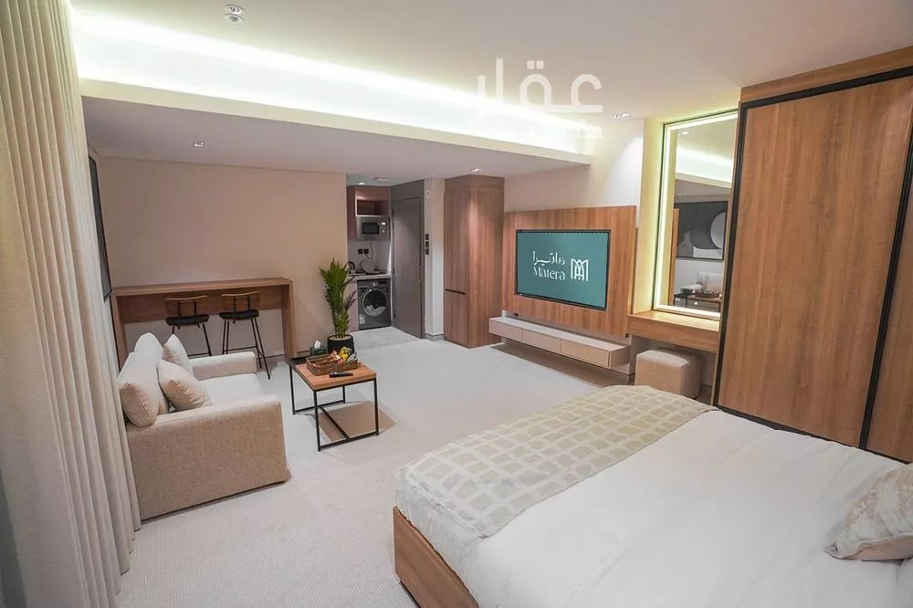 شقة 1 غرف في الملقا 2