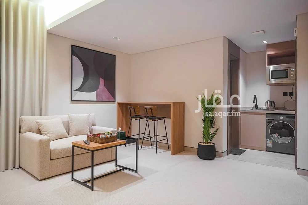 شقة 1 غرف في الملقا 3