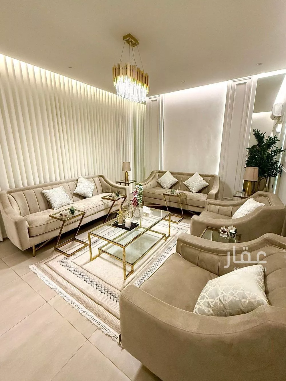 شقة 3 غرف في الملقا 3