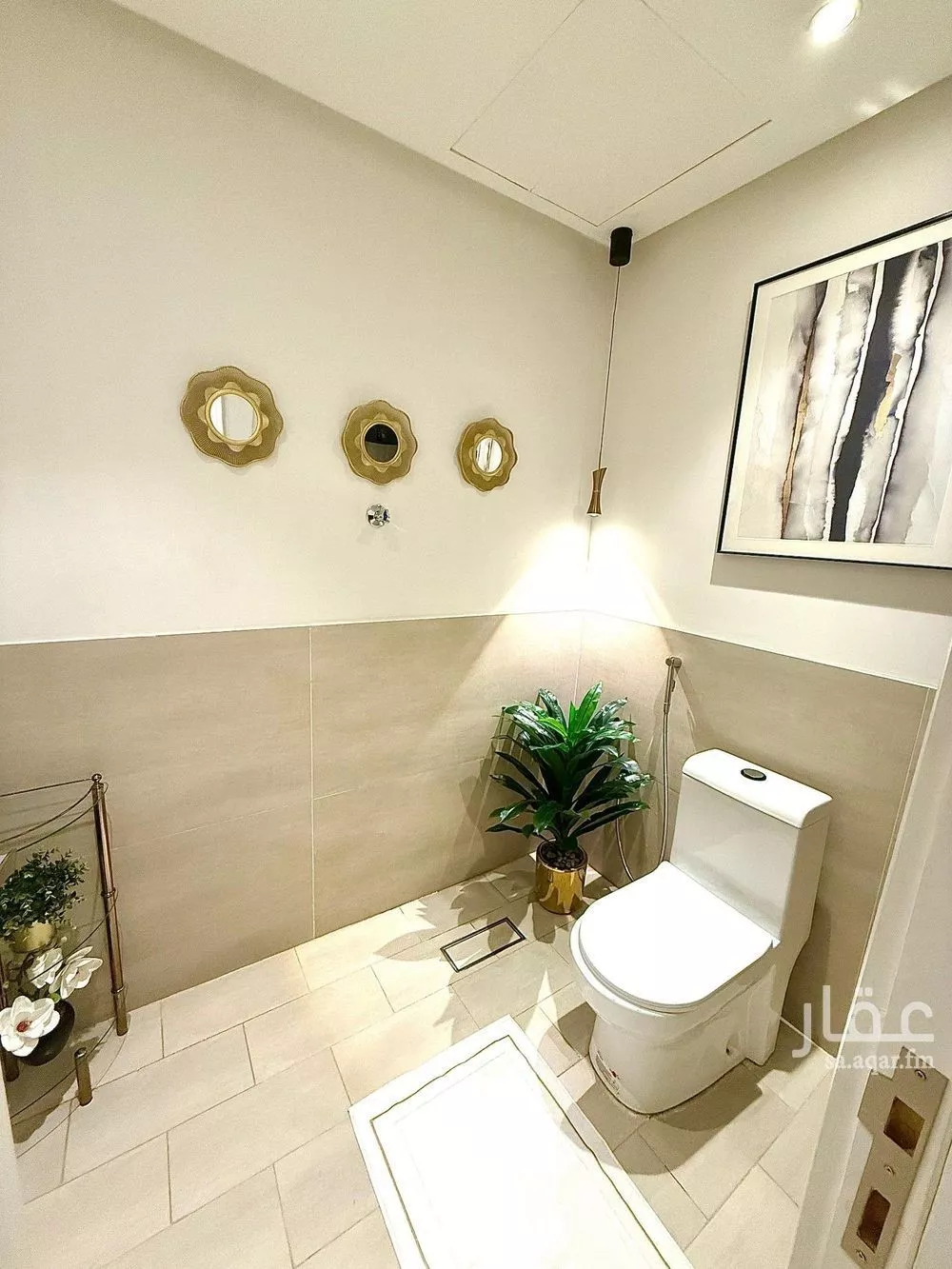 شقة 3 غرف في الملقا 10