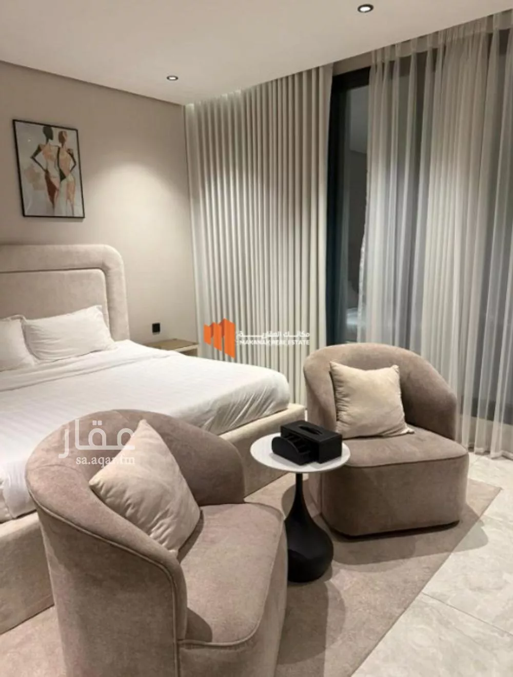 شقة 1 غرف في الحمرا 5