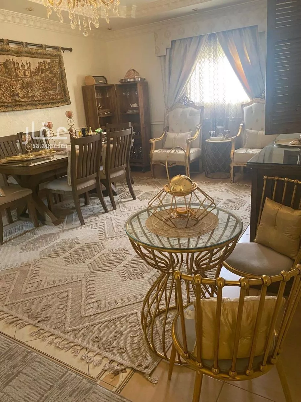 شقة 4 غرف في العقيق 5