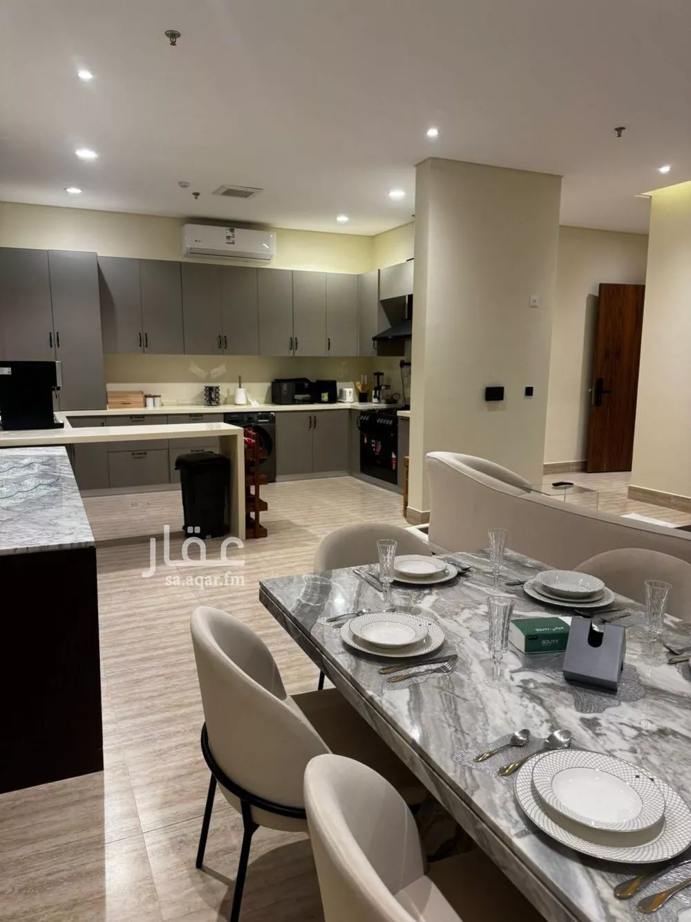 شقة 2 غرف في المونسية 4