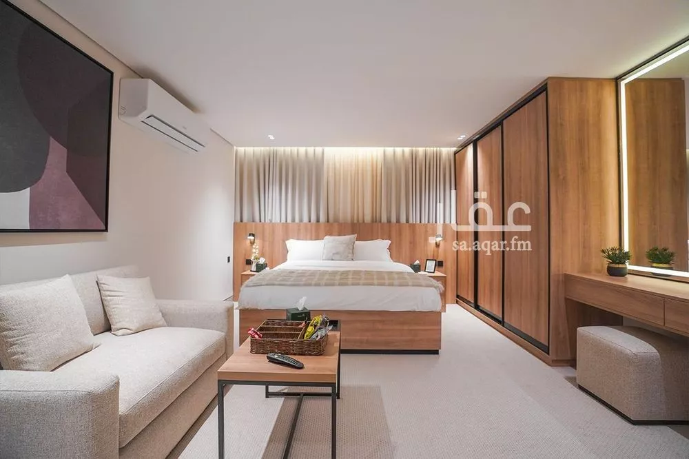 شقة 1 غرف في الملقا 5