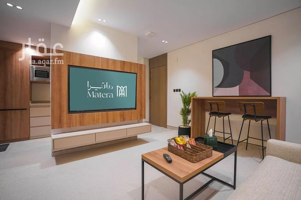 شقة 1 غرف في الملقا 4