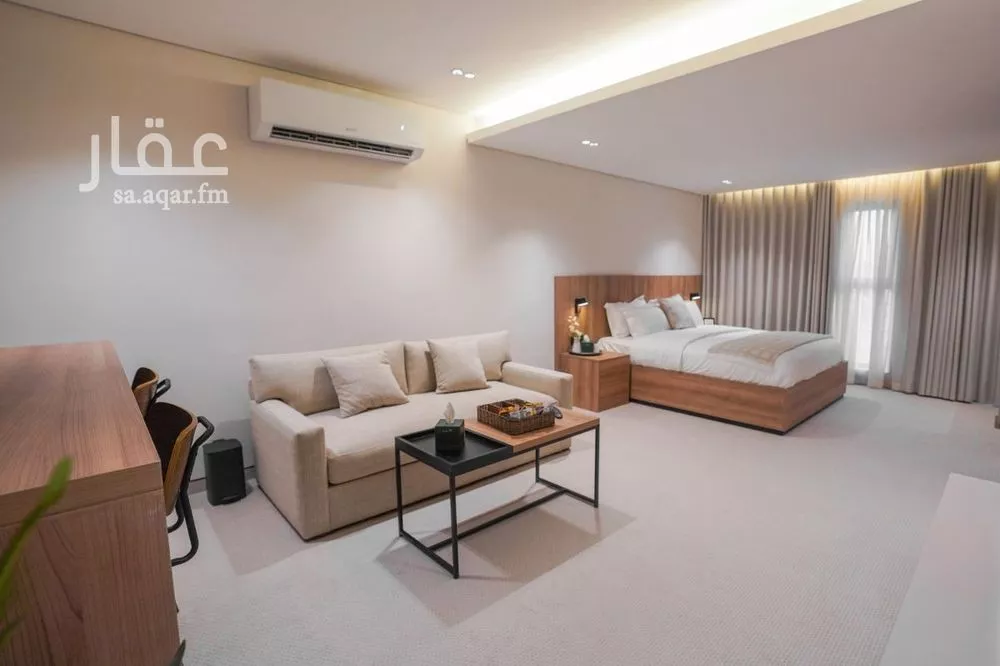 شقة 1 غرف في الملقا 6