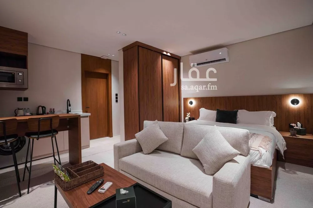 شقة 1 غرف في النفل 3