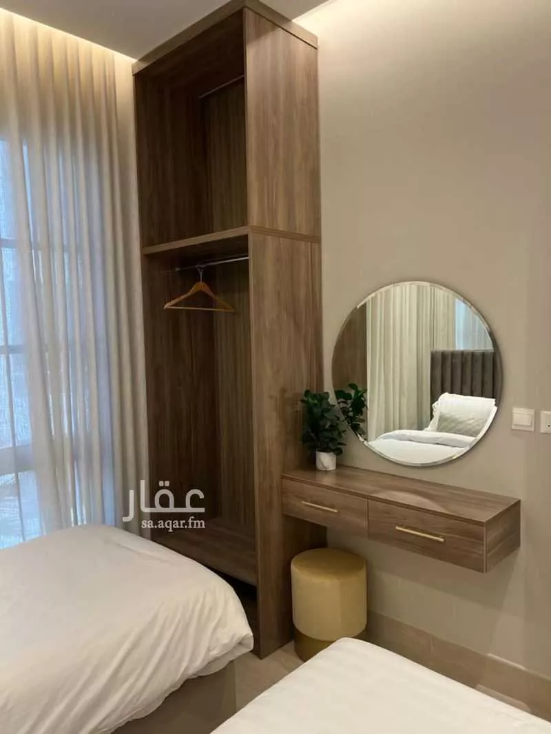 شقة 2 غرف في الملقا 7