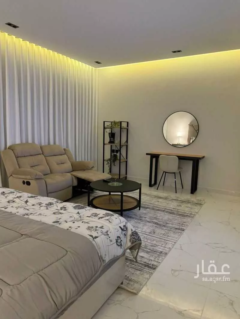 شقة 1 غرف في الملقا 3