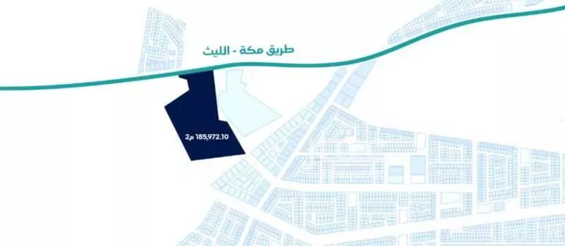 185972 sqm land in King Fahd 2