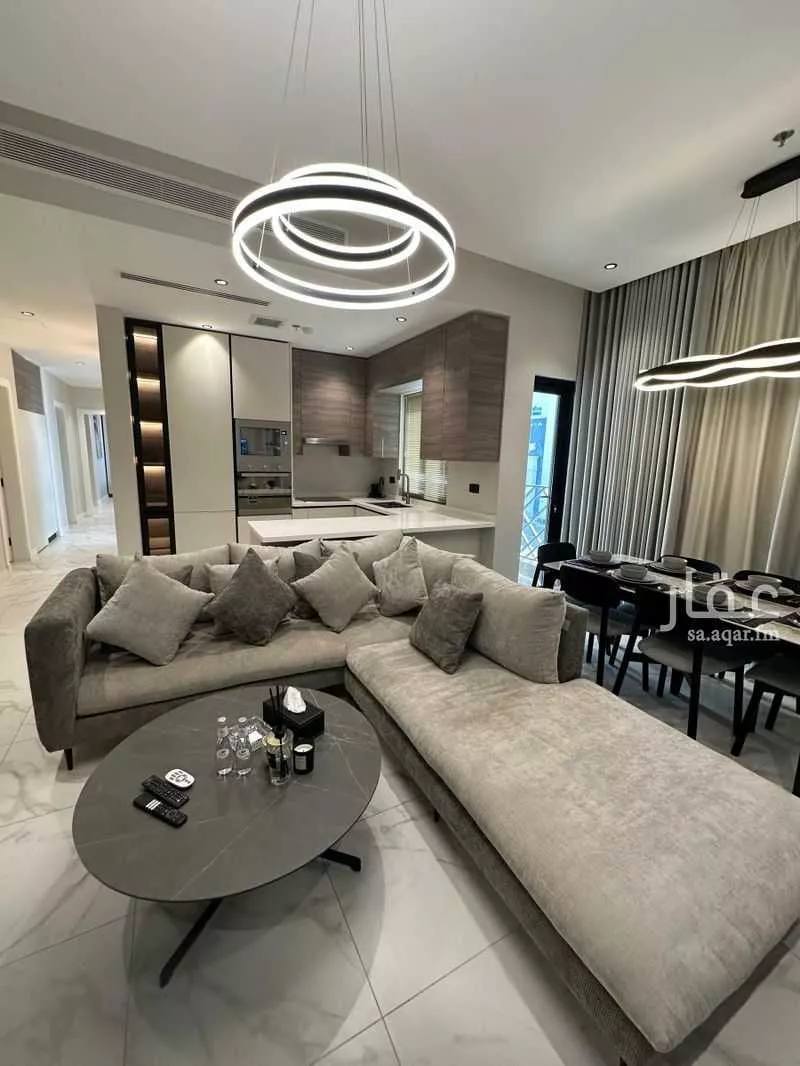 شقة 3 غرف في الملقا 4