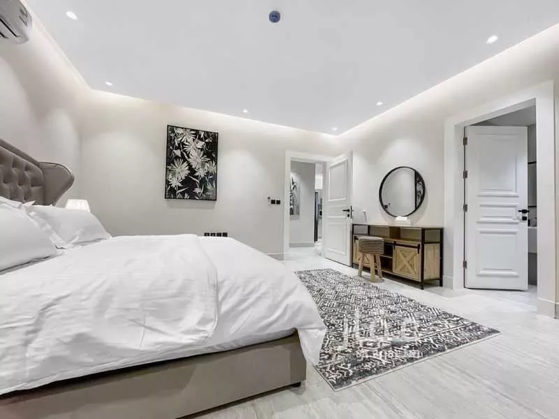 شقة 2 غرف في العقيق 21