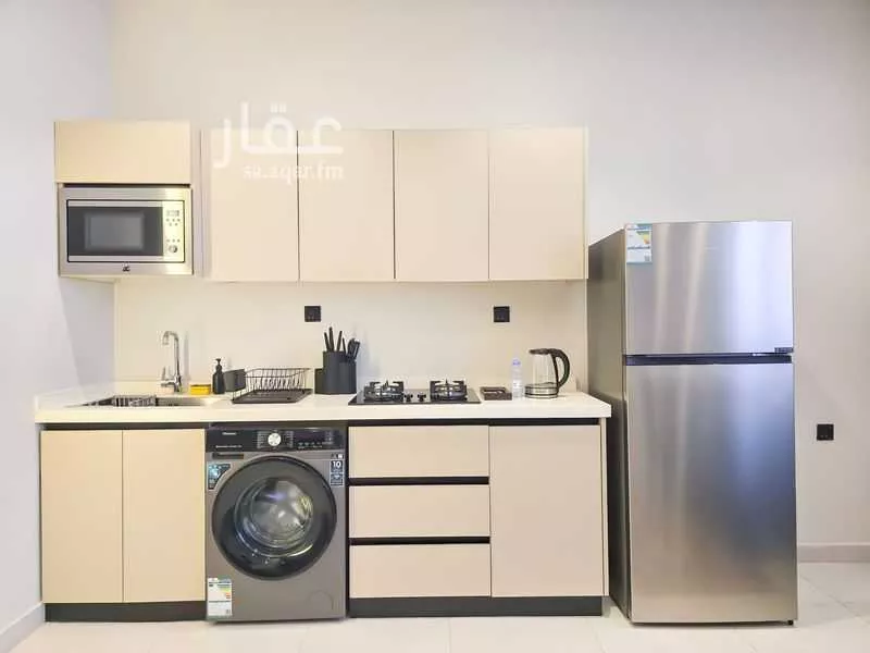 شقة 1 غرف في النرجس 4