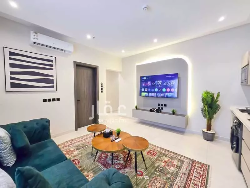 شقة 1 غرف في النرجس 8