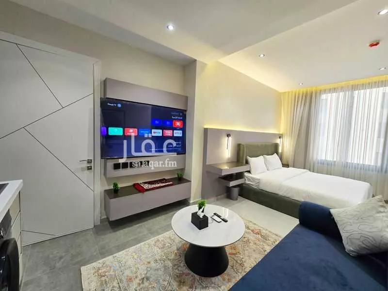 شقة 1 غرف في النرجس 2