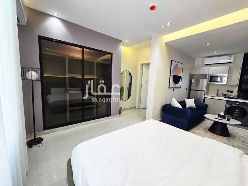 شقة 1 غرف في النرجس 12