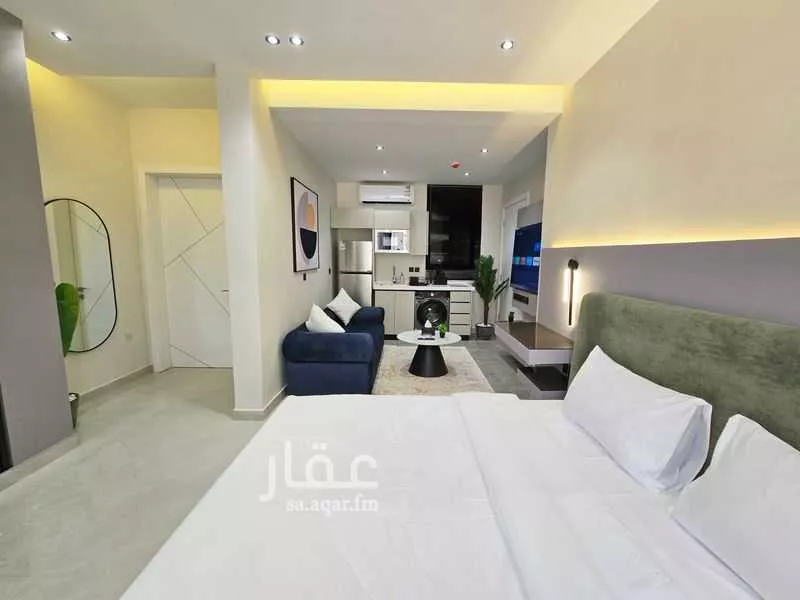 شقة 1 غرف في النرجس 5