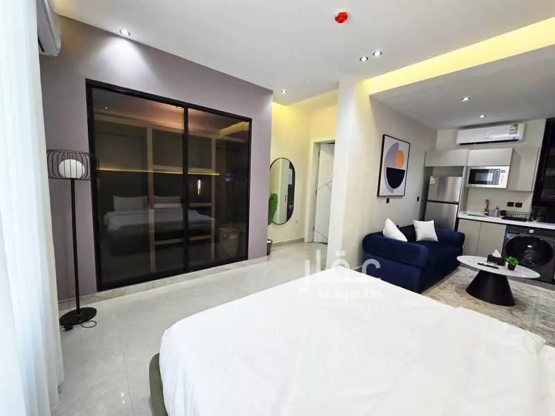 شقة 1 غرف في النرجس 7