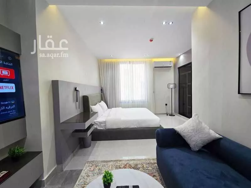 شقة 1 غرف في النرجس 9