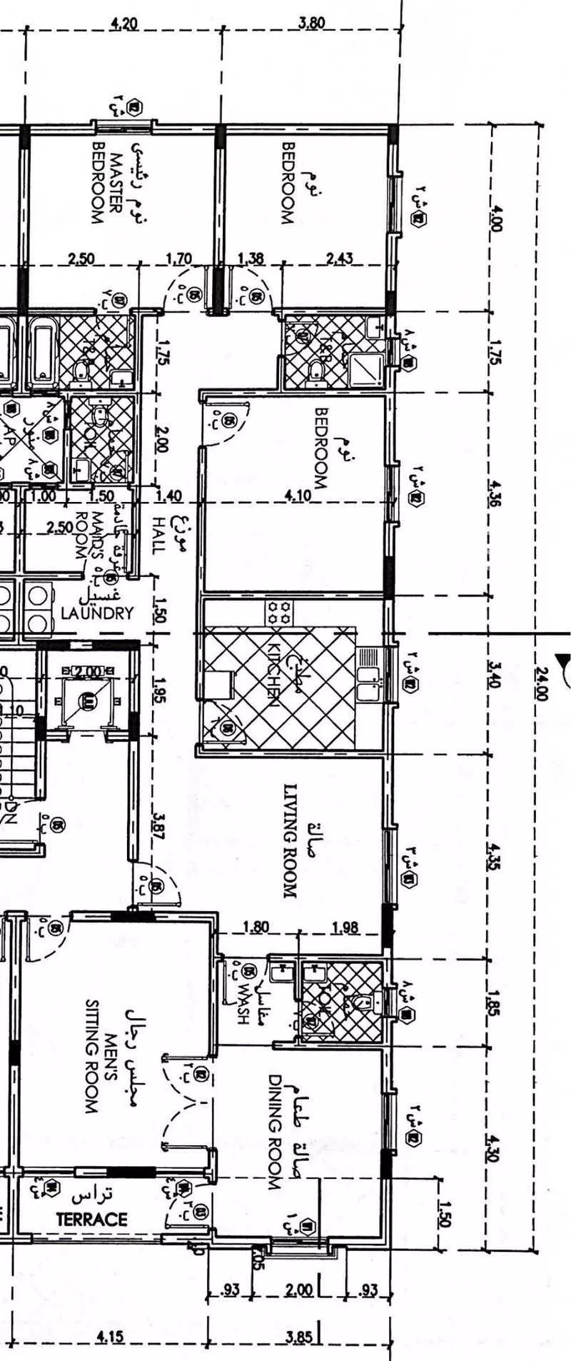 عمارة 600 م² في هجر 4