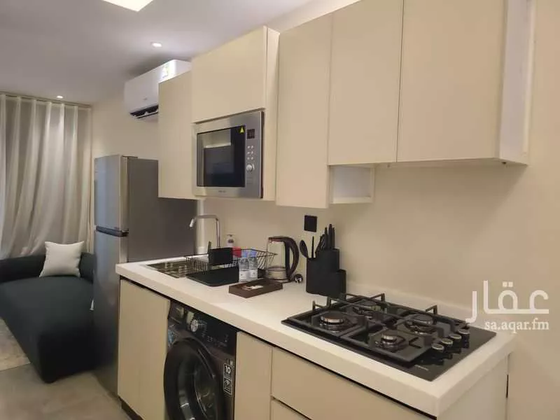 شقة 1 غرف في النرجس 11