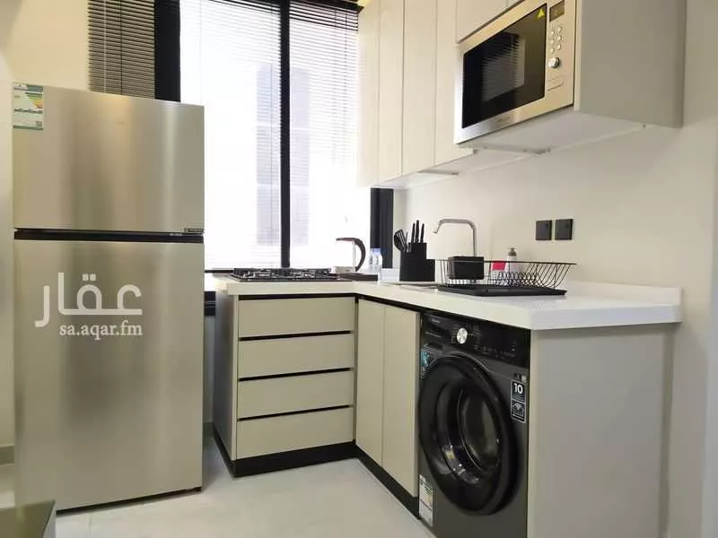 شقة 1 غرف في النرجس 4