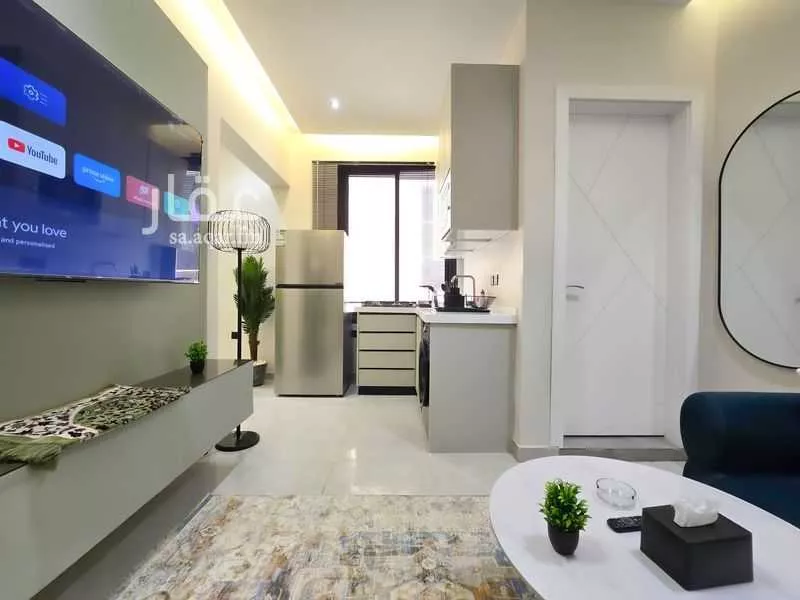 شقة 1 غرف في النرجس 8